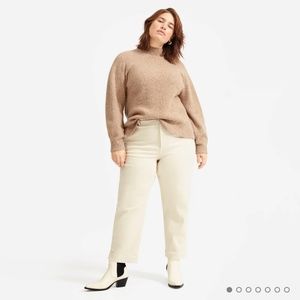 NWT Everlane • The Straight-Leg Crop (Ankle) • Sandstone
